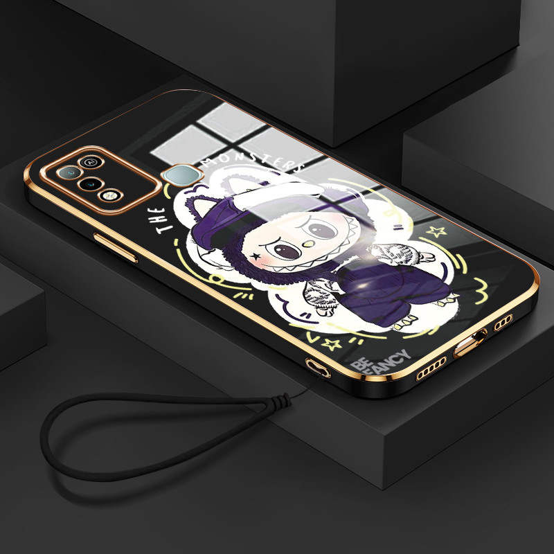 Casing Hp Untuk Infinix Hot 9 Play Hot 10 Play Hot 11 Play Case Casing tali lapisan Softcase Silikon