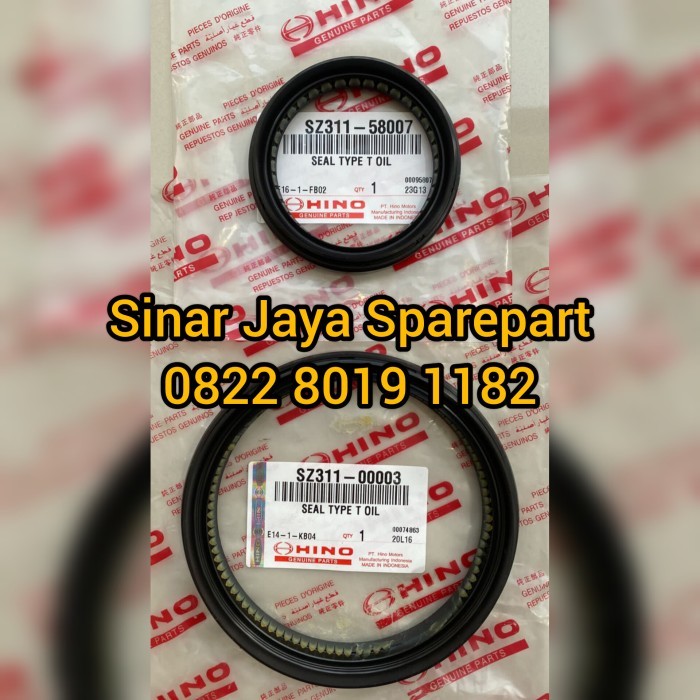 #Dijamin Aman Seal Kruk As Atau Seal Crankshaft Hino Dutro 130Ht 130Hd 130Md Toyota Dyna 130Ht 130Lt