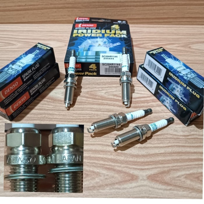 Produk Premium Busi Iridium Power Denso Livina Evalia Latio 1Set (4Pcs)