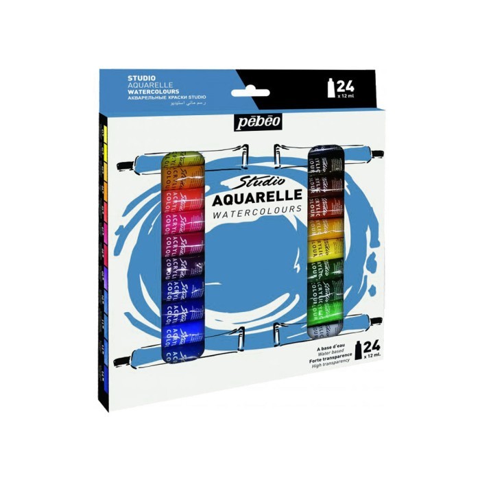 

PEBEO Studio Aquarelle 24 Tube Watercolour Set
