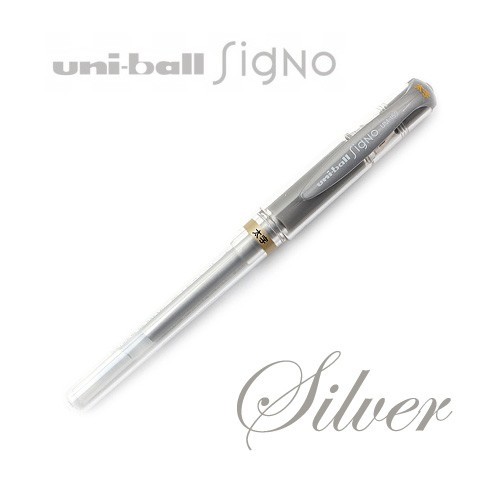 

Uni-ball Signo Broad UM-153 Silver Pen (Gel Ink)