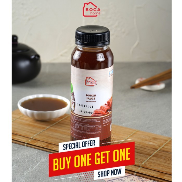 

BUY 1 GET 1 PONZU SAUCE BOGA HOME SAUS PONZU SAOS PONZU KODE 218