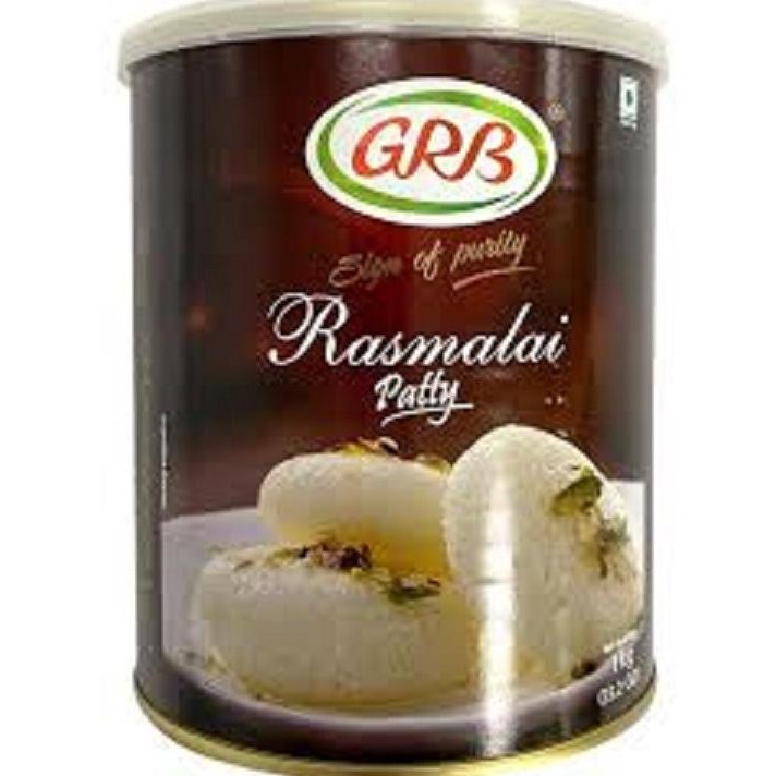 

@#@#@#] RASMALAI PATTY GRB 1KG / Rasmalai Tin Pack/ Manisan India
