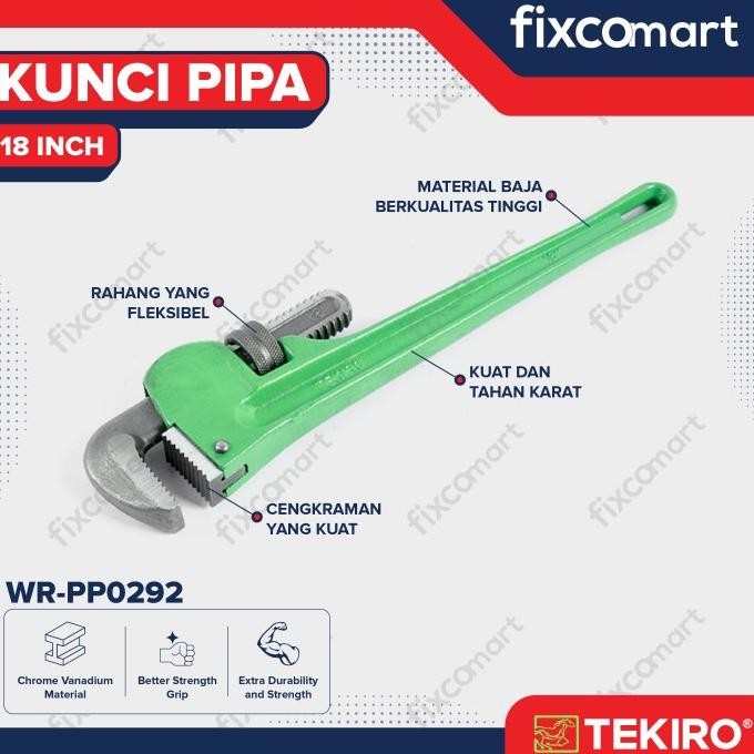 Kunci Pipa Tekiro 18 Inch