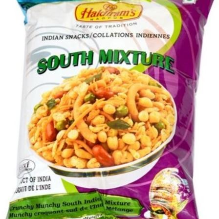 

Termantab] Snack India Haldirams South Mixture 150g /Cemilan India/Makanan Ringan