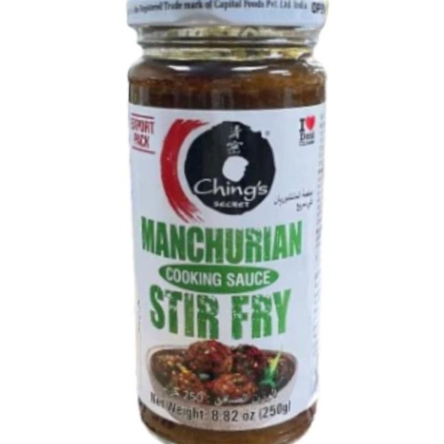 

=====] MANCHURIAN STIR FRY SAUCE CHING'S SECRET 250G / Saus Tumis Manchuria
