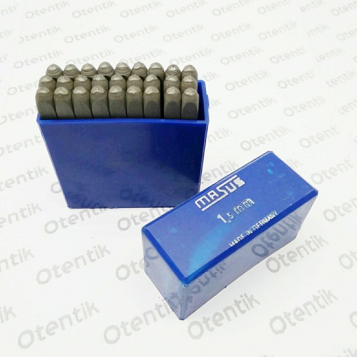 MASUS HURUF KETOK PENANDA BESI 1.5MM A-Z - LETTER PUNCH A - Z GERMANY