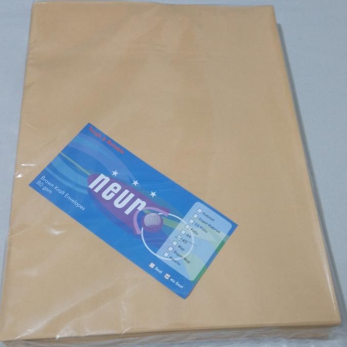 

Sale Amplop Coklat Neuro A3 ( 33 X 42,5 Cm )