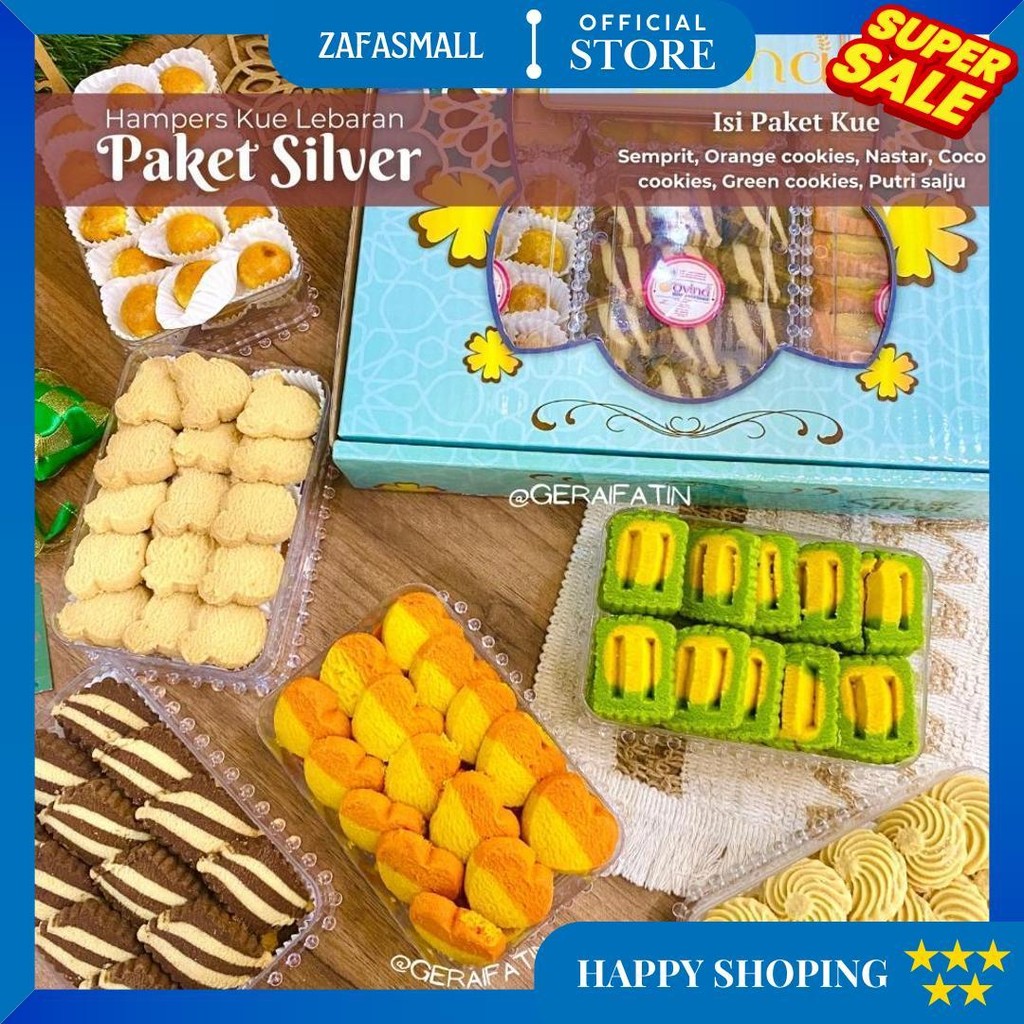 

Paket Kue Lebaran Parsel Lebaran Paket Kue Kering Lebaran Bellarosa Berkah / Paket Kue Kering Dibuat Tahun 2025 D Terlaris
