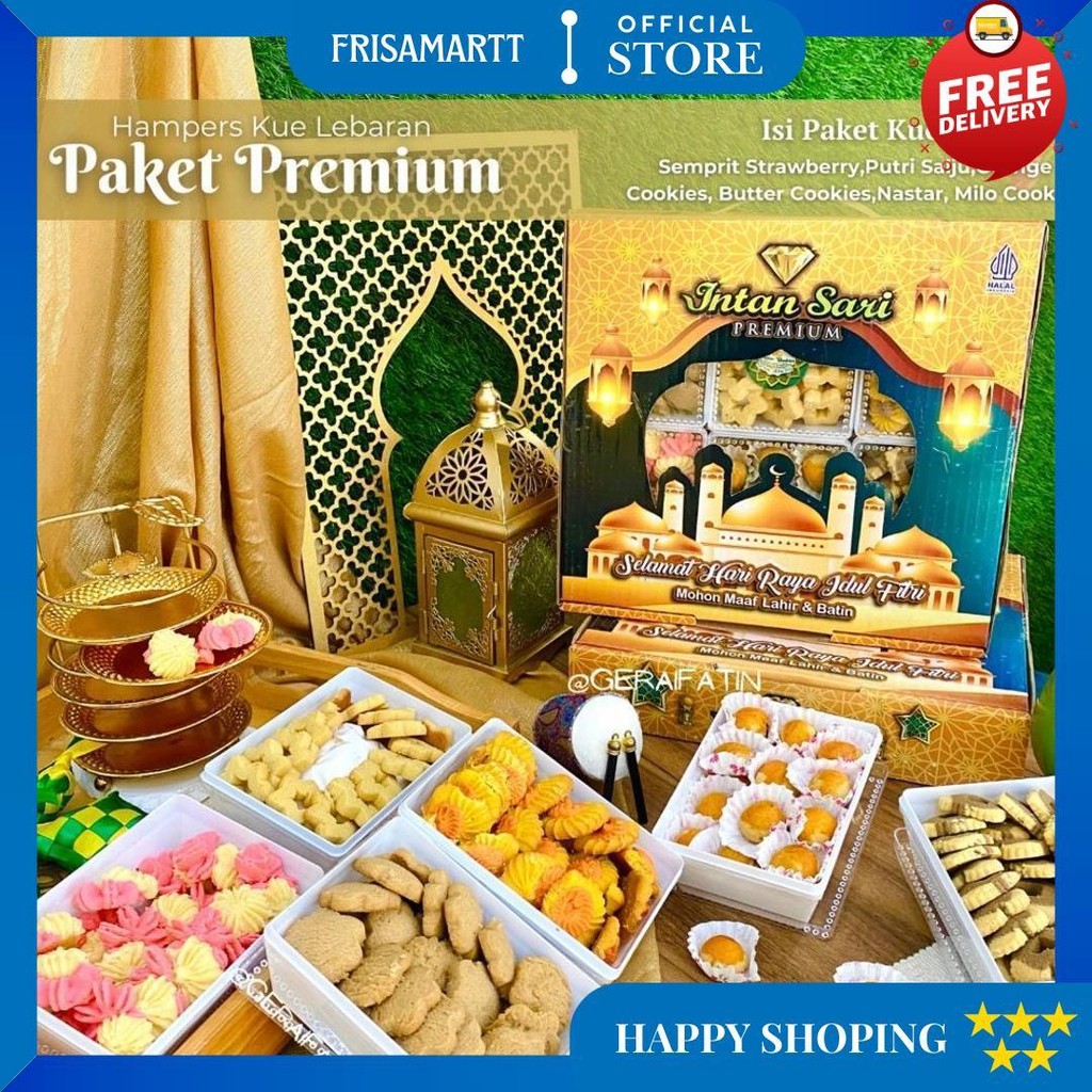 

Terlaris!! Kue Kering Bellarosa Paket Berkah Lebaran 2025 ( Berat 1Kilo ) D Best Seller