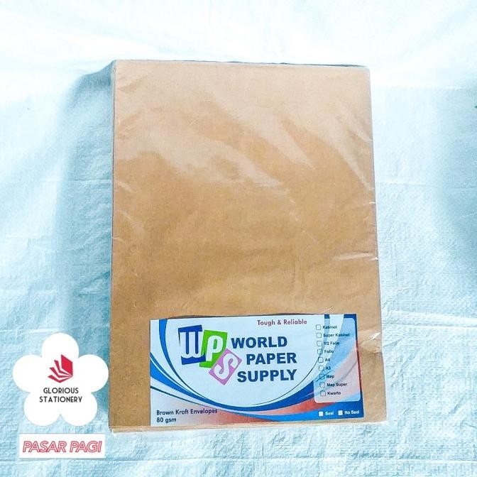 

Sale Amplop Coklat Polos Map (27.5 X 37.5 Cm) - Wps