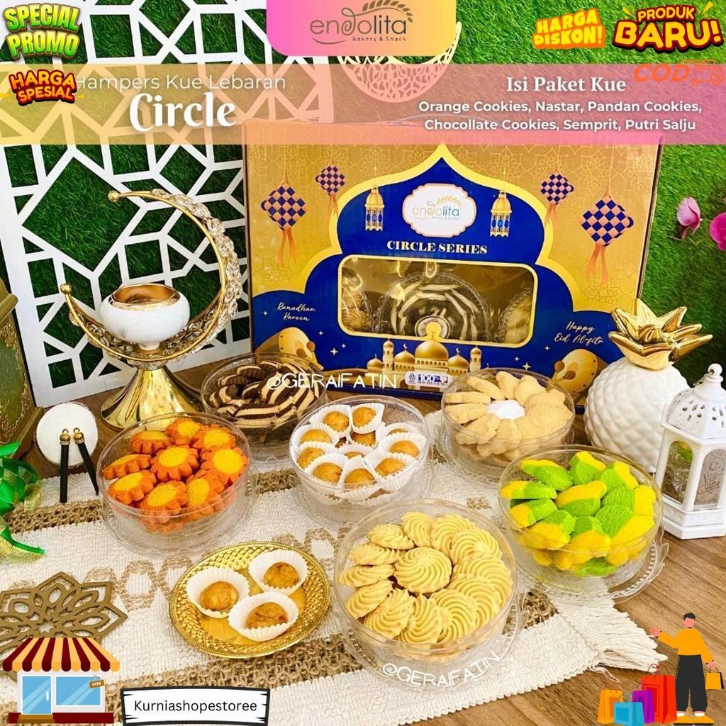 

Terlaris!! Kue Kering Bellarosa Paket Berkah Lebaran 2025 ( Berat 1Kilo ) D Promo 10.10