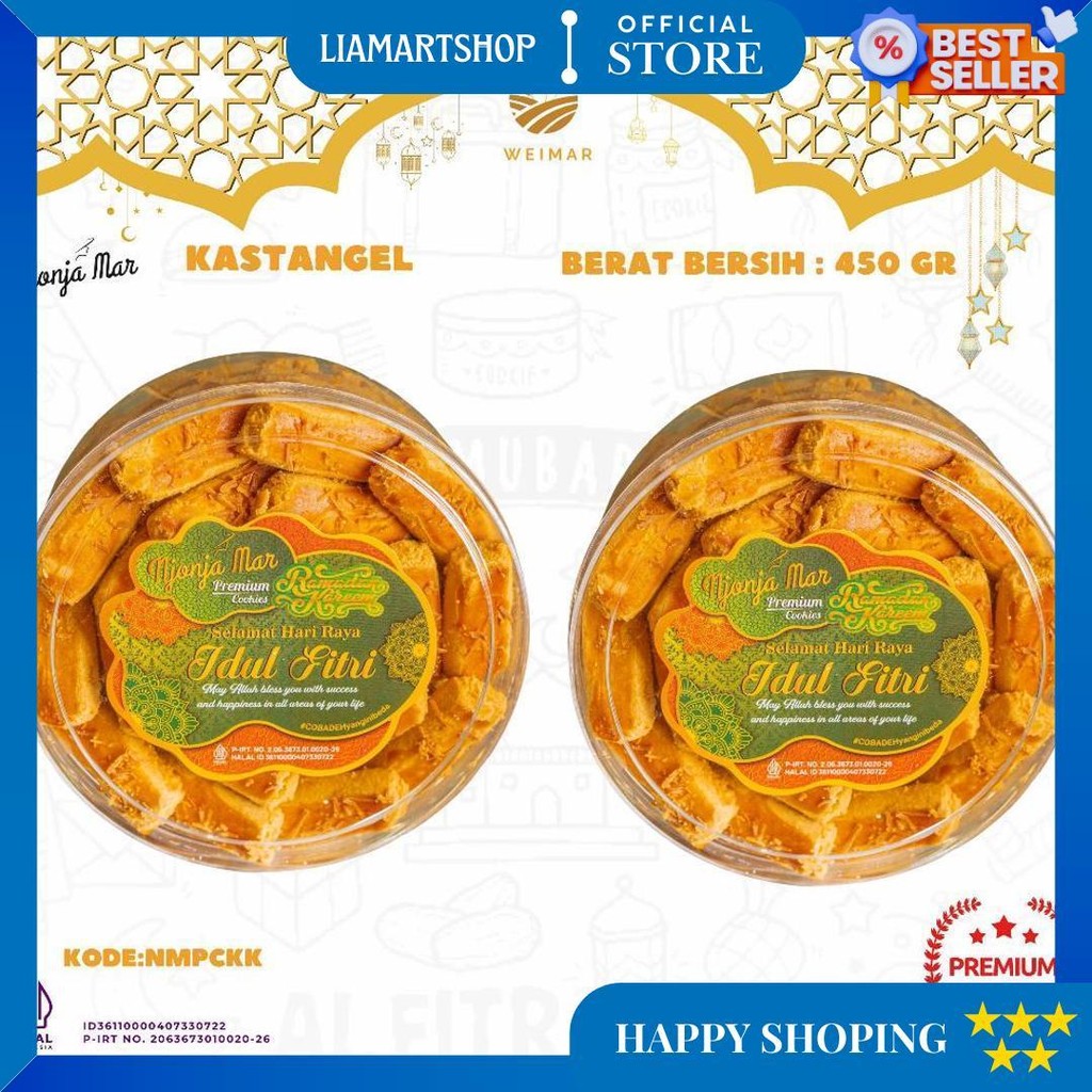 

Njonja Mar - Kue Kering Lebaran Premium Series Hampers D Promo 10.10