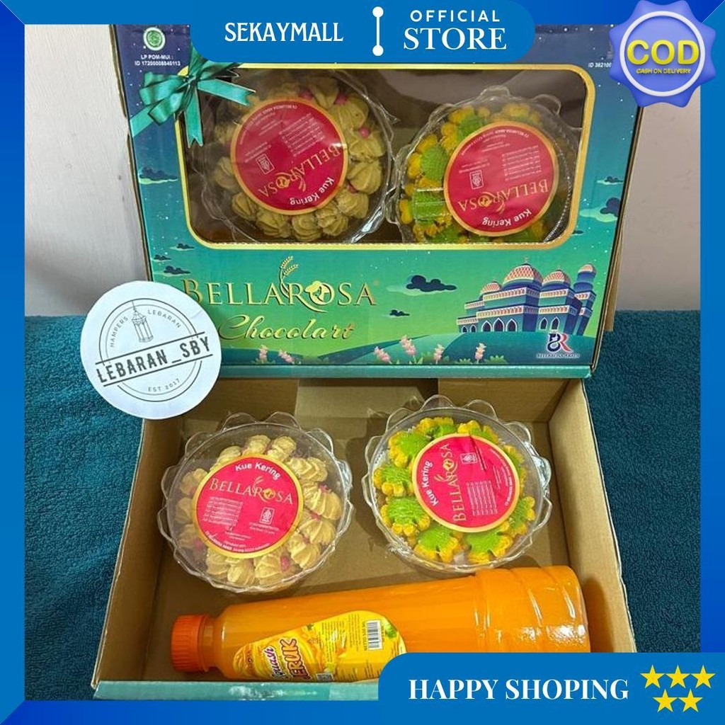 

Paket Kue Kering Lebaran Bellarosa Bellatime Chocolart D Sale