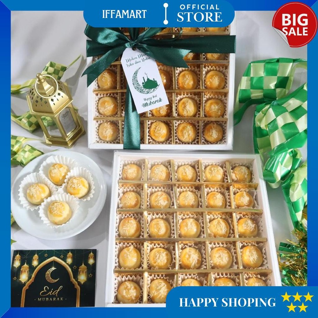 

Hampers Nastar Premium | Kado Lebaran Kue Kering Parcel Keju | Hadiah Idul Fitri Ramadhan D Promo Puncak