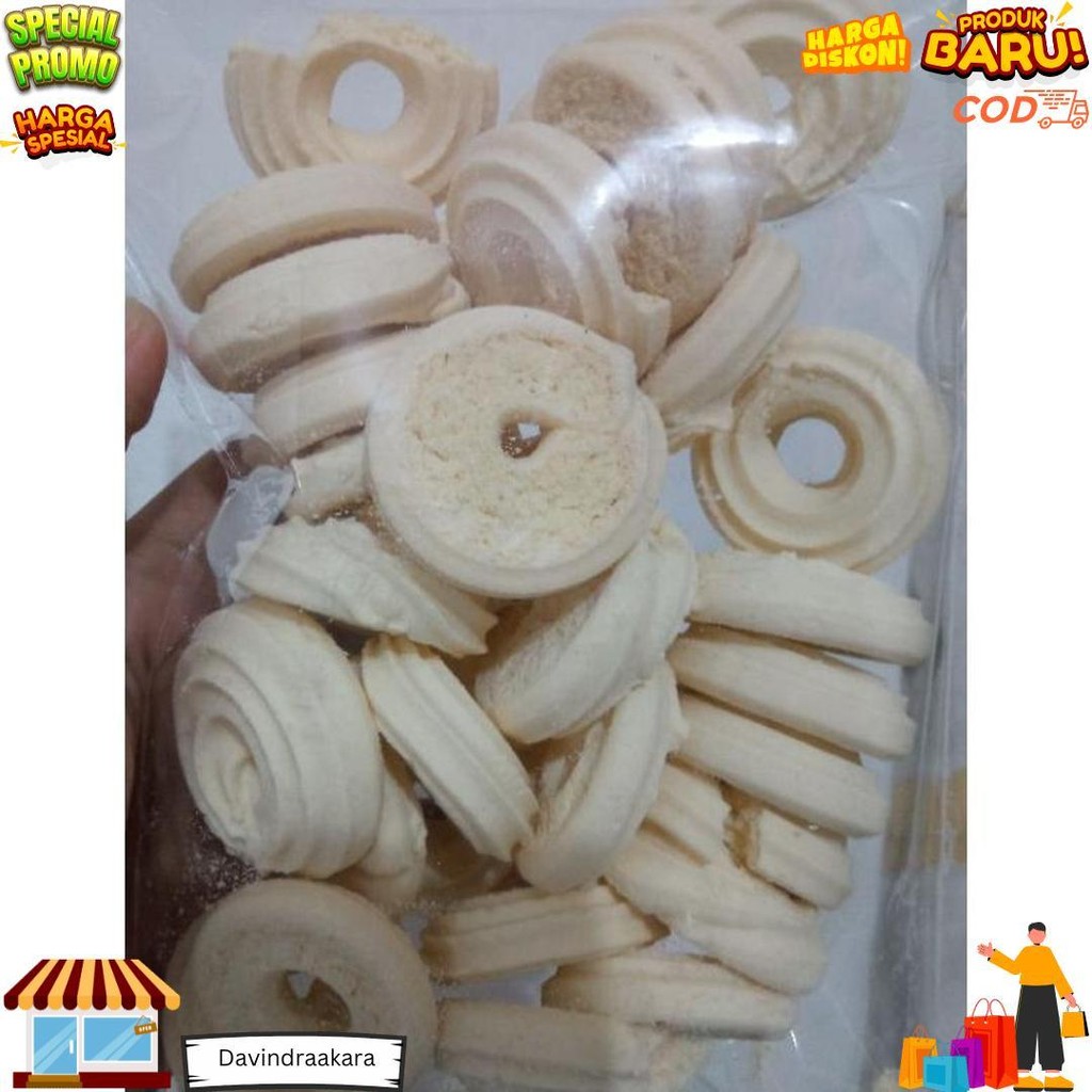 

Kue Sagu Mini 500Gr (1/2Kg) - Sagu Susu - Sagu Keju - Kue Kering - Cemilan D Sale