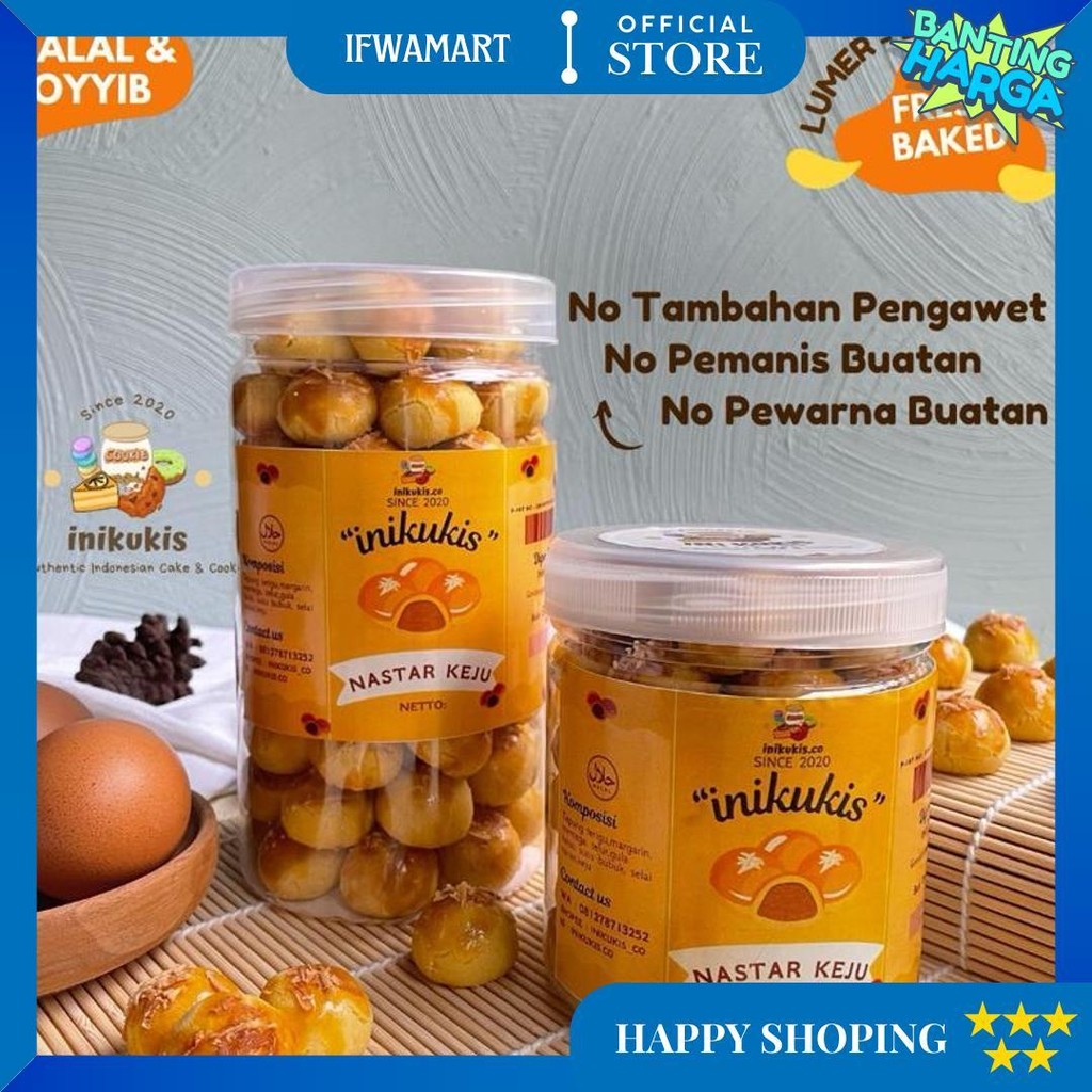 

Kue Kering Nastar Premium Wijsman Wysman Wisman- Nastar Nanas Keju - Kue Nastar Premium Nanas Wisman D Best Seller