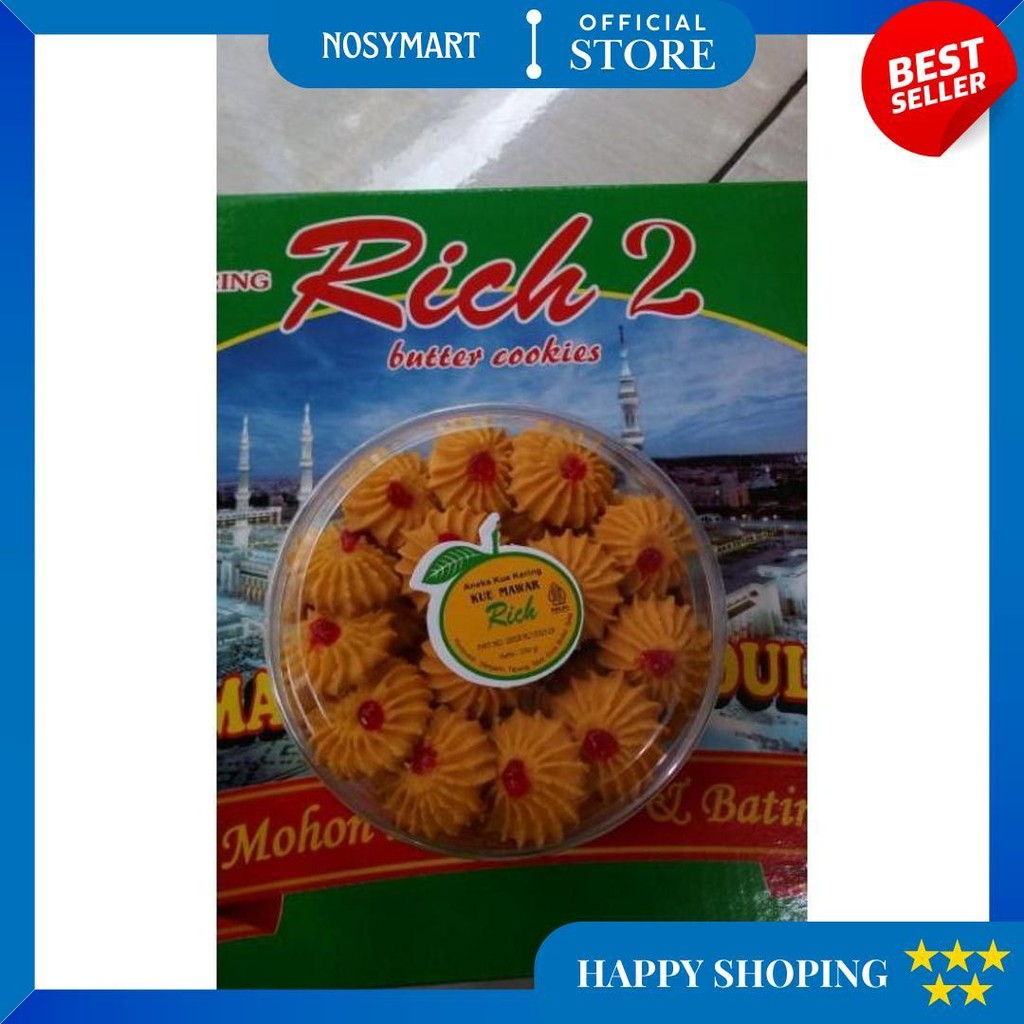 

Kue Kering Rich 2 /Hampers Lebaran / Kue Kering Toples Campur Isi 6 Toples(Isian Kue 200Gr-250Gr )+ Free Kartu Ucapan (Kue Kering Sesuai Foto) D Terlaris
