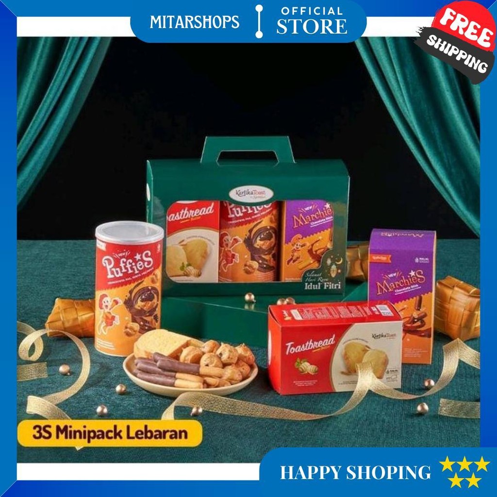 

Hampers Lebaran Kartikatoast By Kartikasari Bandung Free Card! Hampers Kue Kering Lebaran Minipack 3S 5S D Best Seller