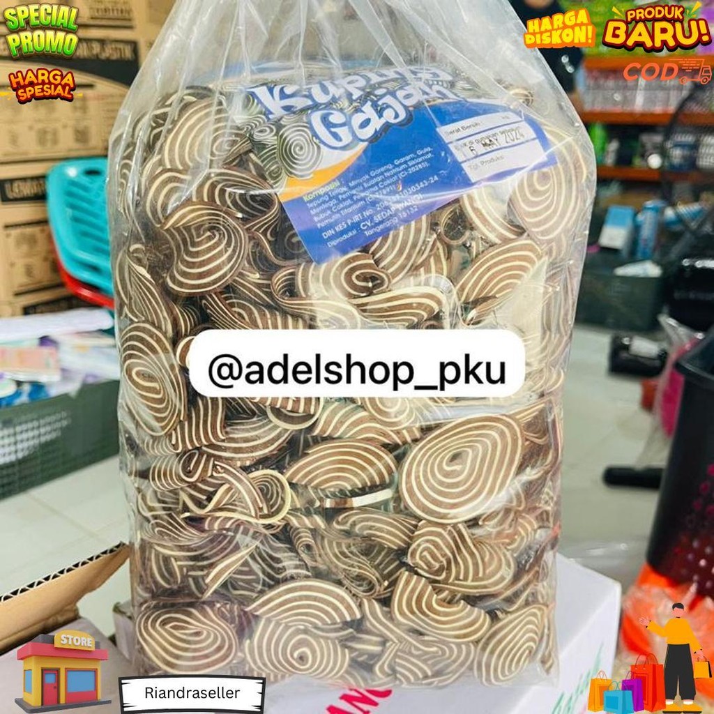 

(Berat 1 Kg ) Kuping Gajah Kue Kering Cemilan Manis Mantap D Termurah