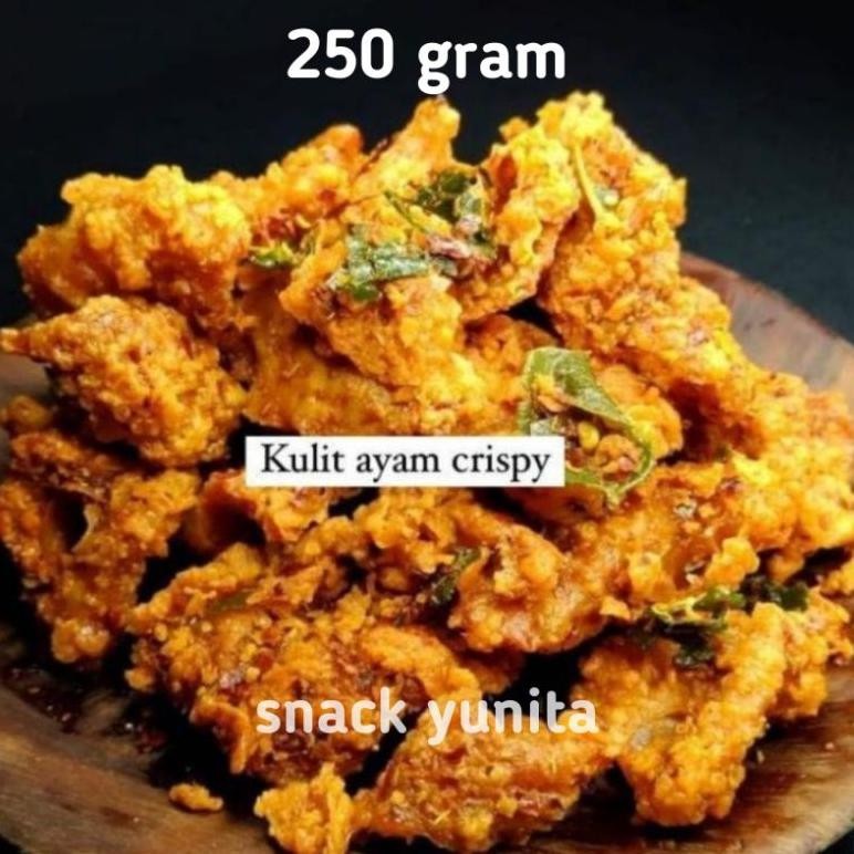 

keripik kulit crispy pedas daun jeruk 250 gram