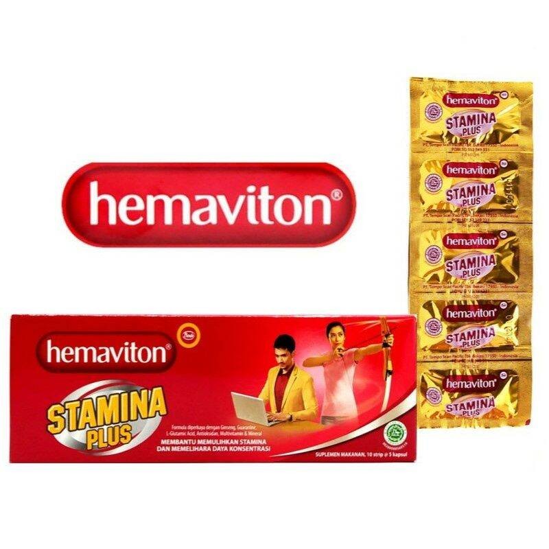 HEMAVITON STAMINA KAPSUL - Membantu memelihara stamina