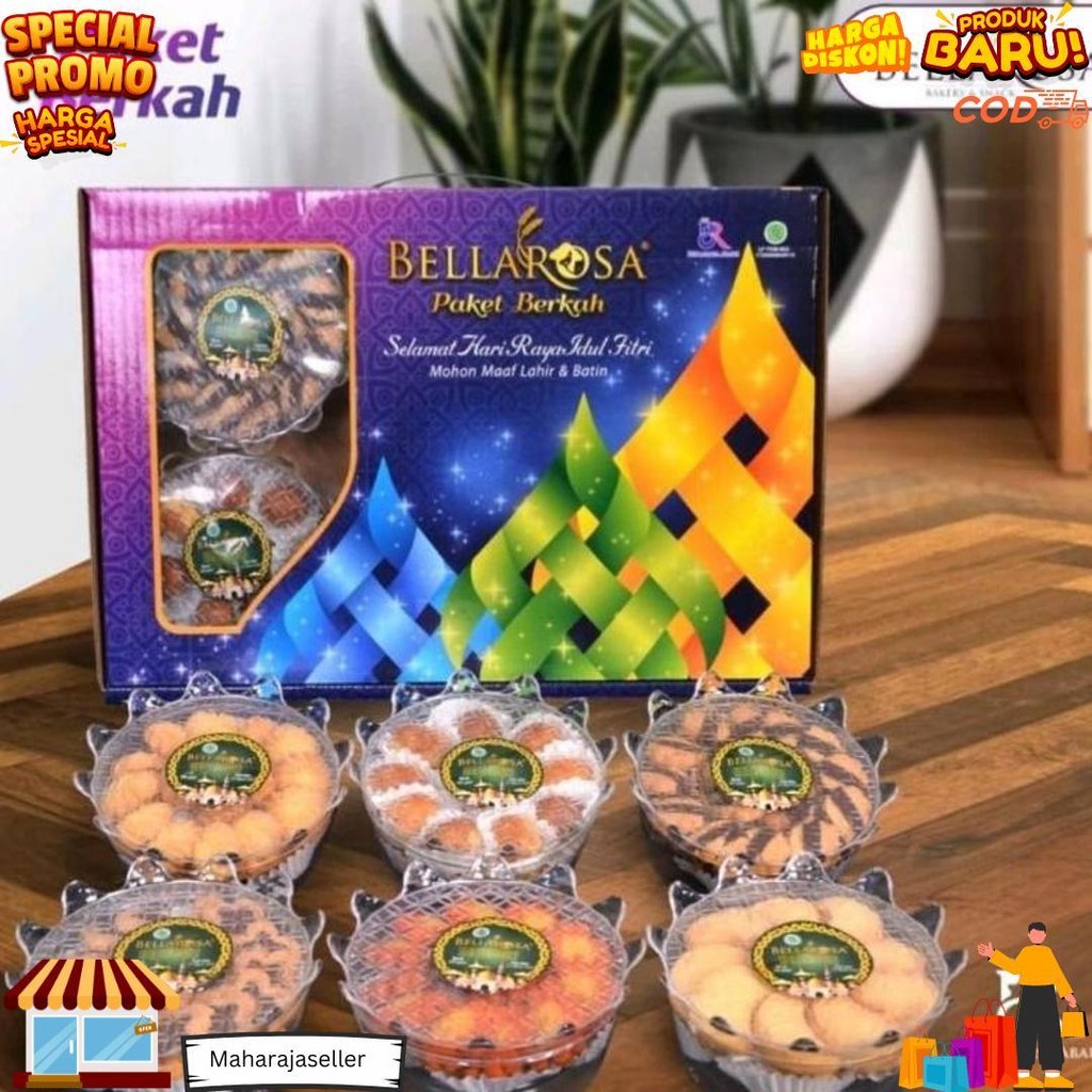 

Kue Kering Bellarosa Paket Berkah Parcel Kue Lebaran D Cod
