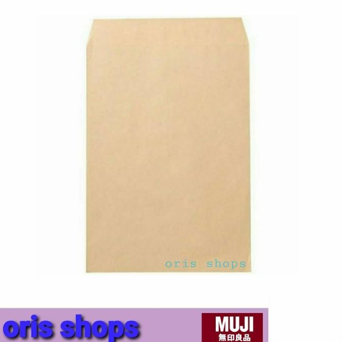 

Sale Muji - Kraft Paper/Envelope A4 (8Pcs) || Amplop