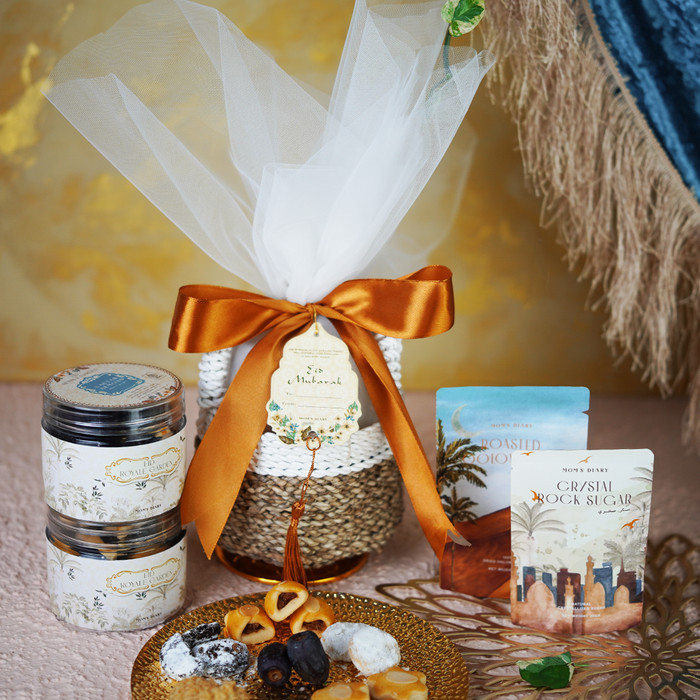 

New! Hampers Lebaran Idul Fitri/ Eid Hampers - Rattan Parcel - Kue Kering - Paket A Lebaran