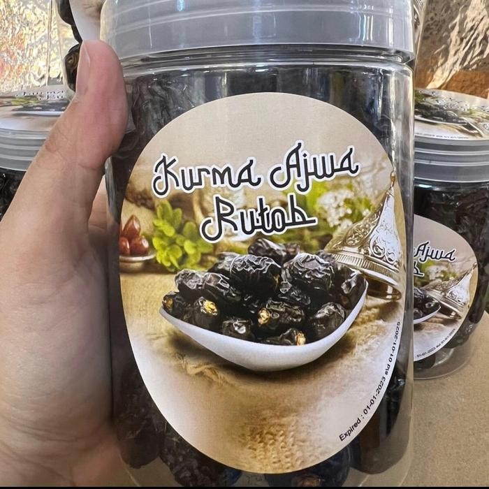 

Kurma ajwa rutob 500gr alami organik Organik