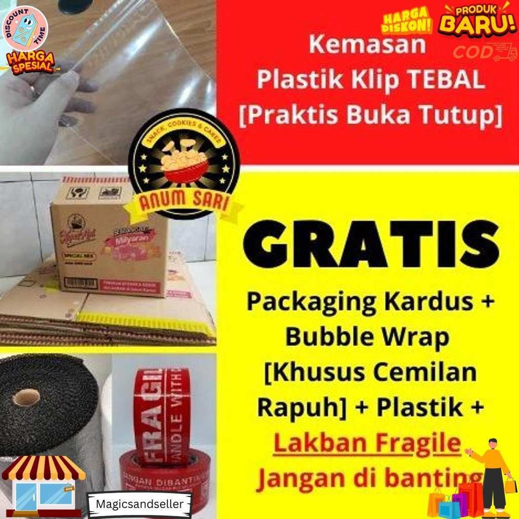 

Kue Sus Soes Keju Kering Spesial 250 Gram - Anum Sari D Promo Puncak