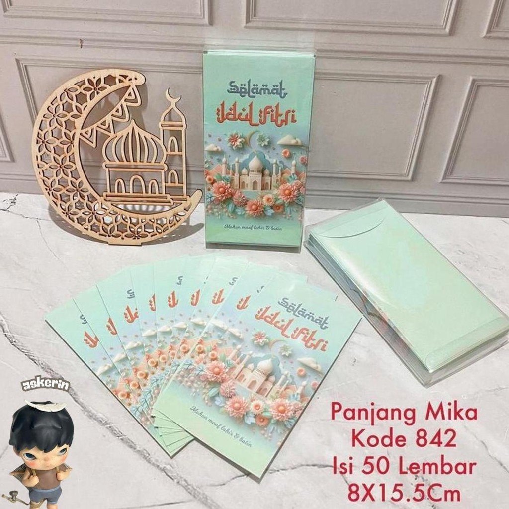 

Amplop Lebaran Idul Fitri Panjang 50 Pcs Kemasan Mika Idul Fitri Isi 50 Lembara Kilat