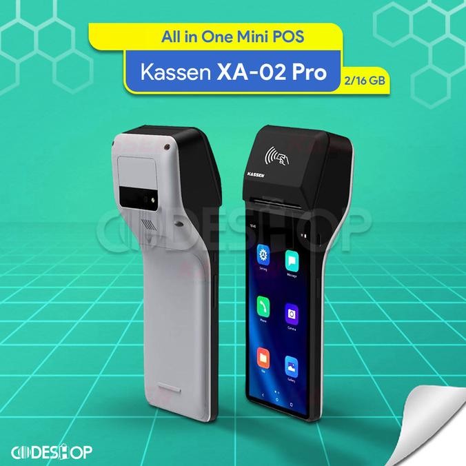 

NEW Mesin Kasir Posndroid All in One Kassen XA 02 Pro +Cash Drawer Kassen