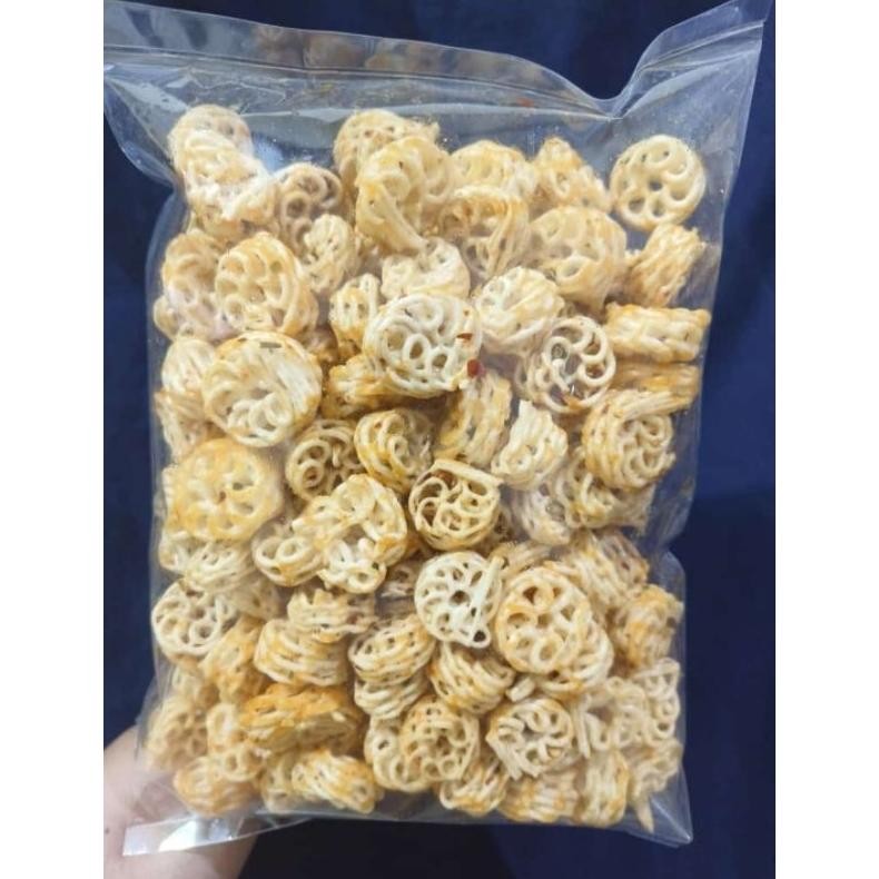 

Kerupuk Seblak Viral Baba Rafael Asin dan Pedas 200gr