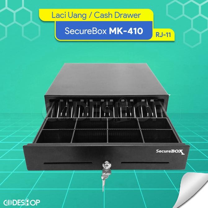 

CASH DRAWER KASIR SIZE JUMBO MK410 | LACI UANG KASIR CAFE MINIMARKET