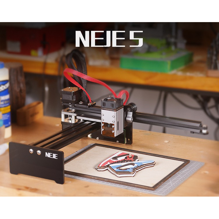 Mesin Ukir Laser Engraving Machine CNC PWM TTL 2-Axis 6.5W 40W