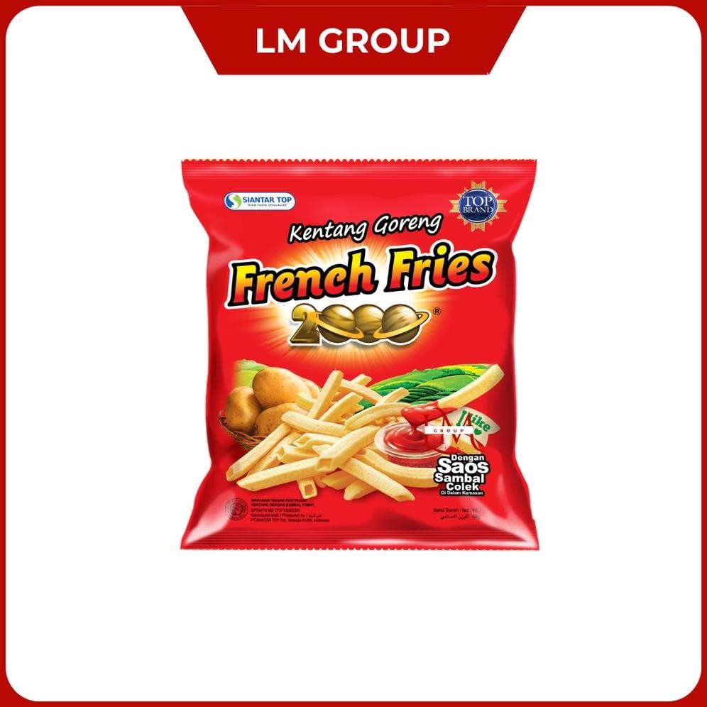 

French Fries 2000 Besar Stik Kentang 1 Pack Isi 10 pcs @17gr