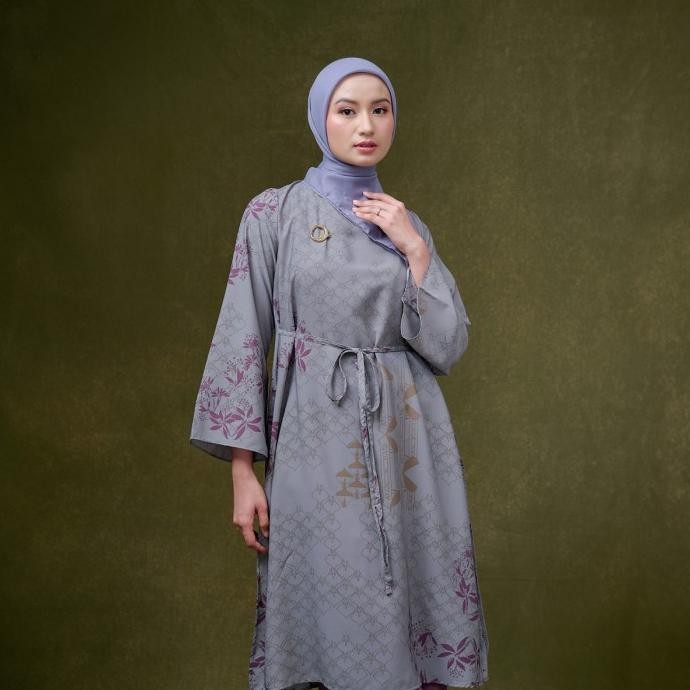 BEST SELLER ZM ZASKIA MECCA - HAIZA MIDI DRESS GAMIS - JELITA INDONESIA - EDISI PALEMBANG