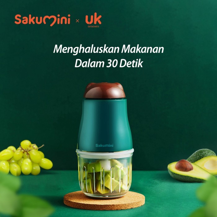 Sakuni Blender Food Opper Grinder Penghalus Cessor Mpasi