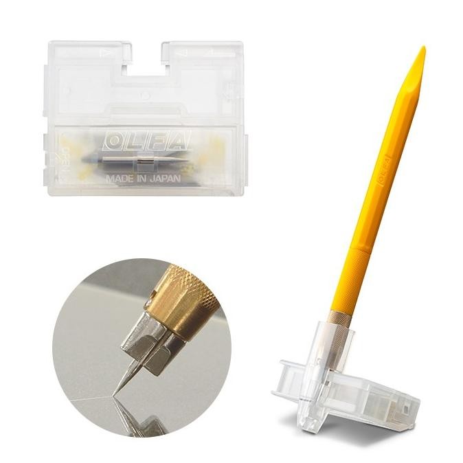 

Cutter Ak-5 Art Knife With 30 Blades Olfa Original Dan Terlaris