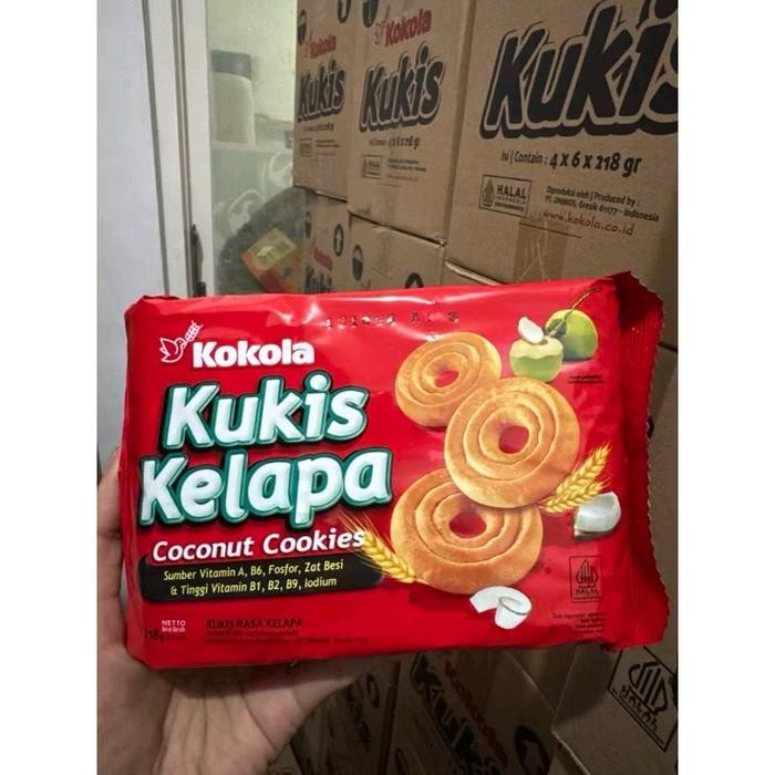 

Kue Kukis Kokola 1 Karton Isi 24 Pcs Berat 218 Gram - Snack Makanan Manis - Food, Cookies