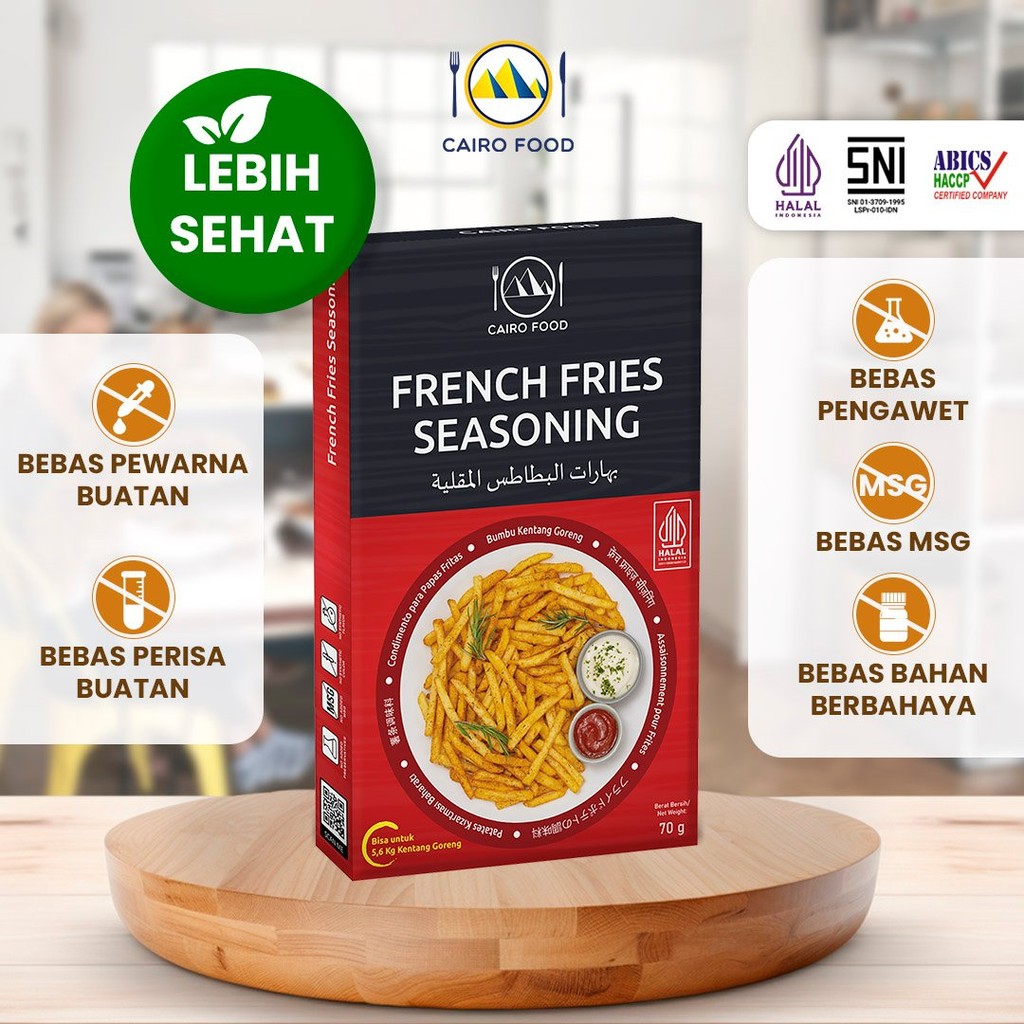 

Bumbu French Fries Spice Mix Sehat - Cairo Food
