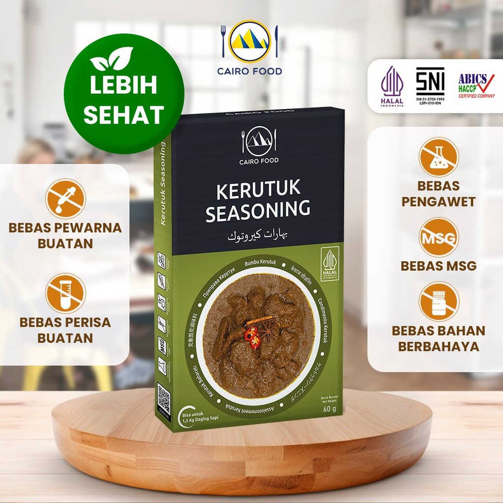 

Bumbu Kerutuk Spice Mix Sehat - Cairo Food