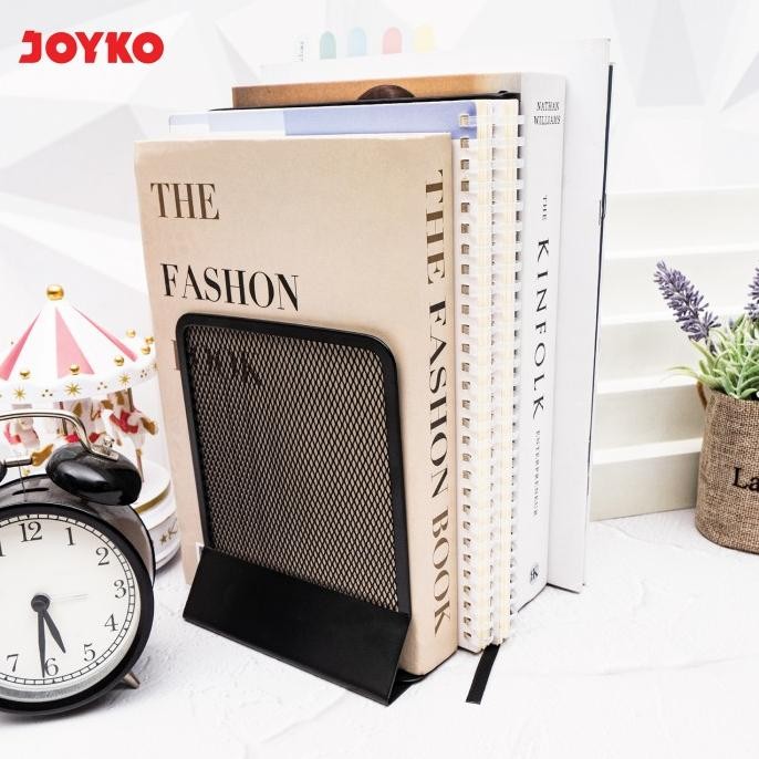 

Joyko Book End BESI / Penyangga Sandaran Penahan Pembatas Buku Rak BKE-690