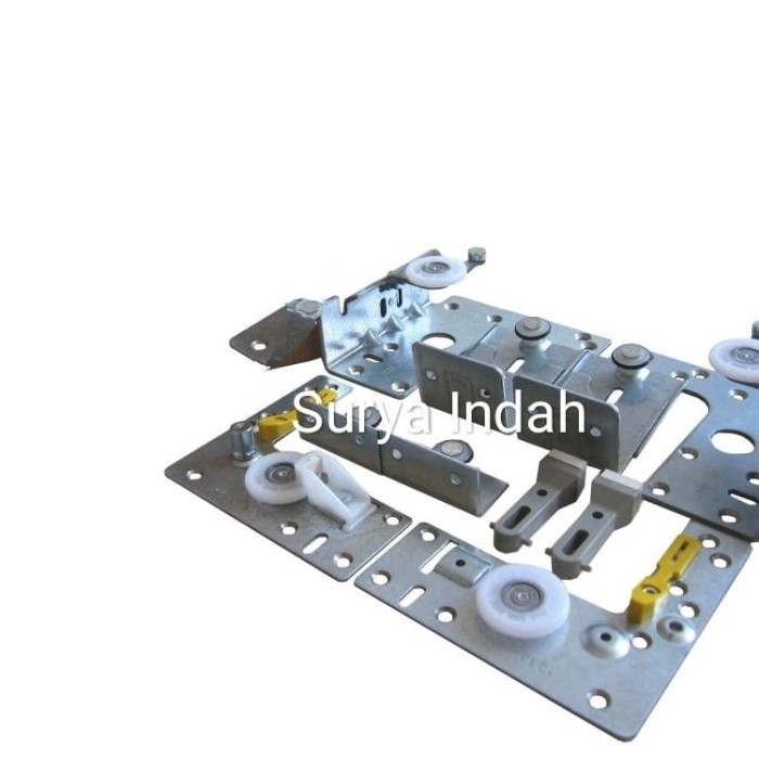 REL SLIDING H-TE RODA SLIDING GANTUNG 2 PINTU