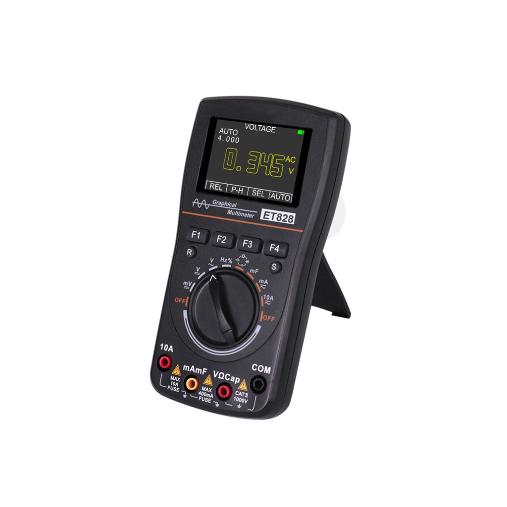 GC ET828 Oscilloscope Multimeter 1MHZ 2.5MSPS Sampling Rate Oscilloscope