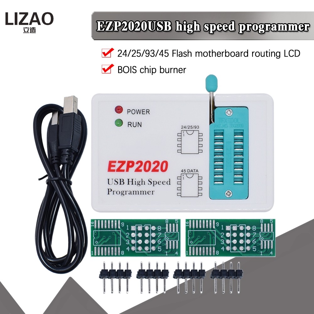 GC EZP2020 High Speed USB SPI Programmer Better than EZP2013 EZP2010 2011Support 24 25 26 93 EEPROM 