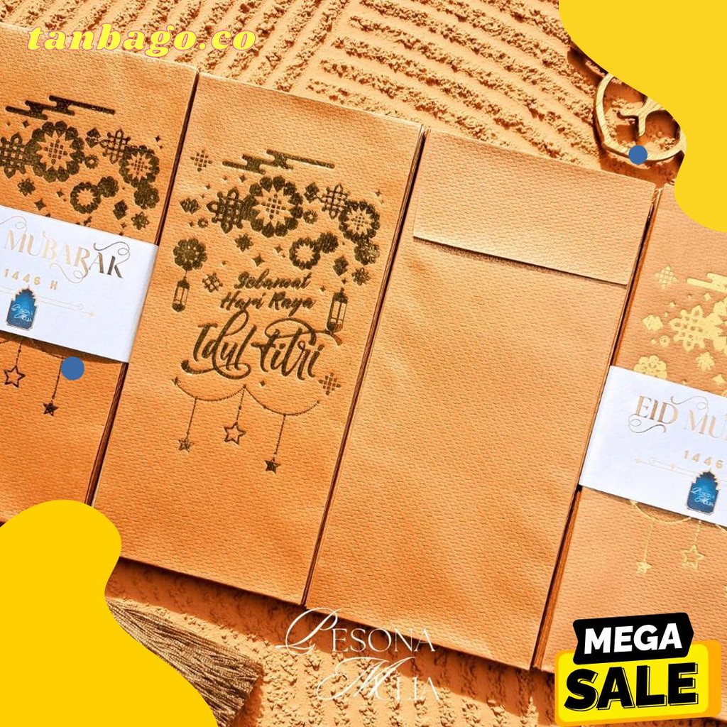 

[Limited] Exclusive Amplop Lebaran Super Mewah Platinum 10 Lembar Emboss Premium Angpau Thr Diskon Setengah Harga