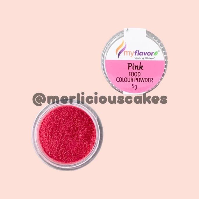 

.........] Pink Food Colour Powder My Flavor Pewarna Makanan Bubuk 5 Gram