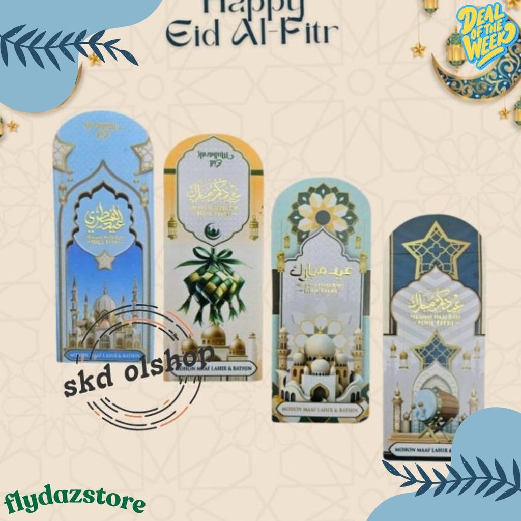 

Amplop Lebaran Angpau Lebaran Prmium Poly Embos Df2 Ukuran Panjang 7,5 X 16 Cm(Isi 25 Lembar) Flash Sale! Diskon Hingga 70%